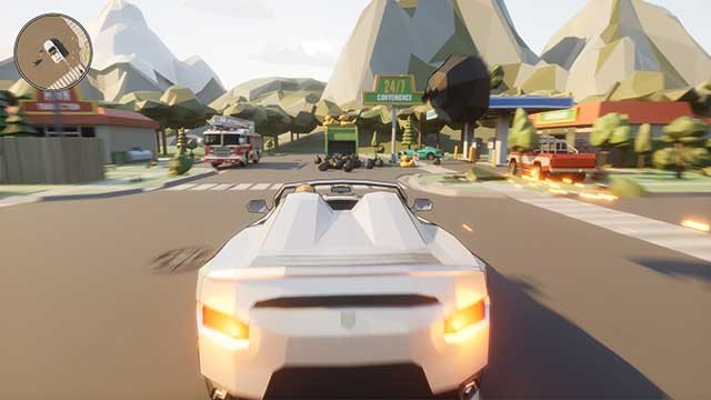 Các yếu tố chính của Poly Gangs là lái xe ô tô, rượt đuổi, xả súng, tấn công,...