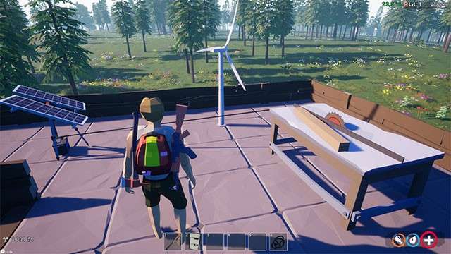 Xây dựng nơi trú ẩn của bạn trong game Polygeddon