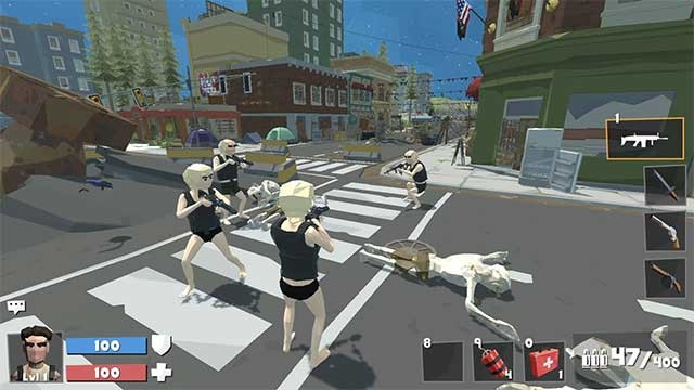 Bạn sẽ hóa thân thành người sống sót, đi tiêu diệt zombie và tìm cách sinh tồn