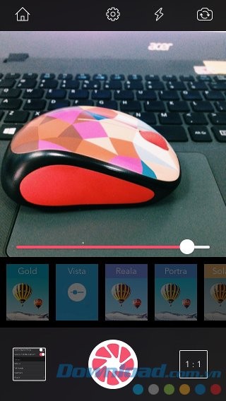 Điều chỉnh bộ lọc