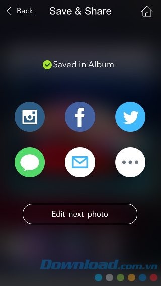 Chia sẻ ảnh tức thời