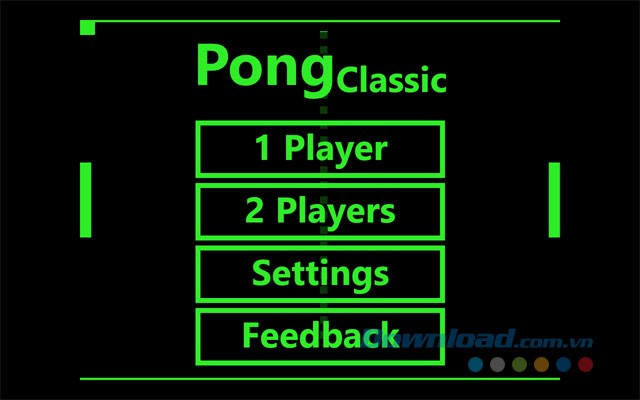 Hai kiểu chơi cùng với lựa chọn cài đặt