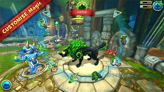 Tùy chỉnh phép thuật