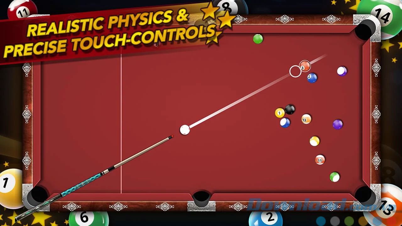 Game bida chân thực Pool Rivals