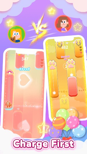 Thi tài cảm nhận nhịp điệu với bạn bè