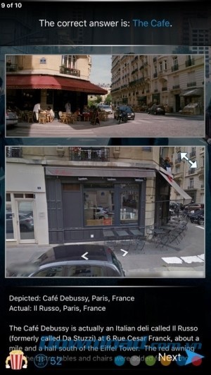 Hình thức câu hỏi đa dạng trong PopcornTrivia cho iOS