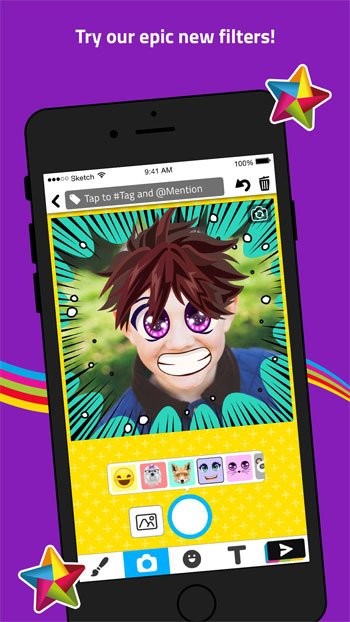 Thử nhiều bộ lọc vui nhộn