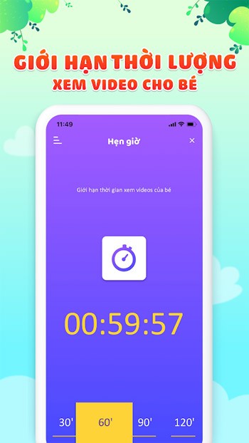 Giới hạn thời lượng xem