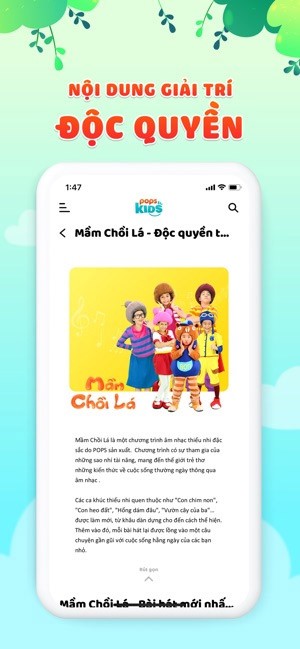 Nội dung độc quyền