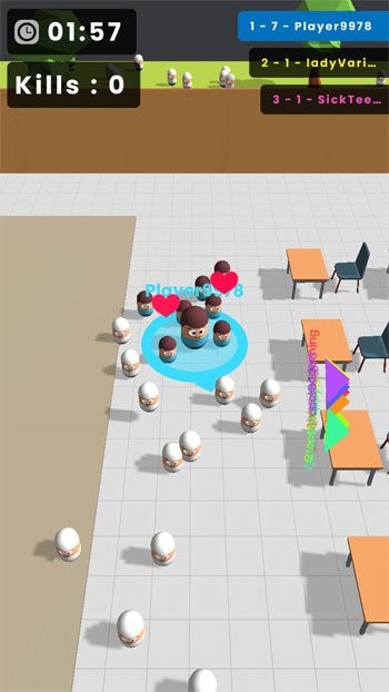 Trở thành team có nhiều thành viên để thống trị bảng xếp hạng