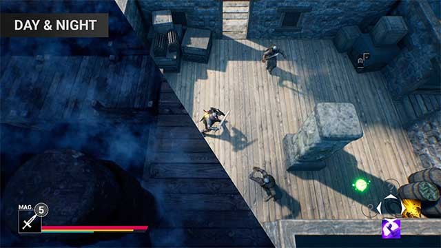 Game cung cấp hơn 10 loại vũ khí và 20 phép thuật