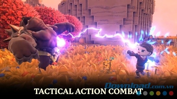 Trải nghiệm cuộc đấu chiến thuật cực hay trên Portal Knights cho Android