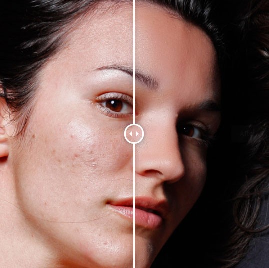 Công nghệ làm mịn da hoàn hảo của Portraiture 3 plug-in được thể hiện rõ nét trên bức ảnh này