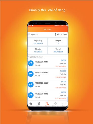Quản lý thu chi dễ dàng
