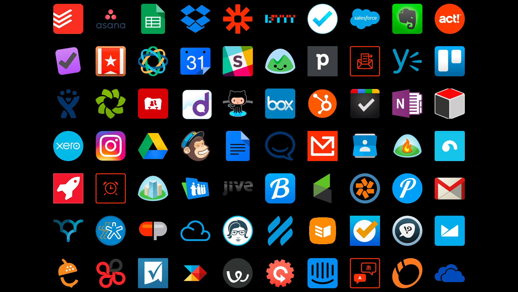 Postbox kết nối rộng rãi với các ứng dụng khác