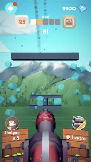 Khi chiến thắng một level, bạn sẽ nhận được kim cương