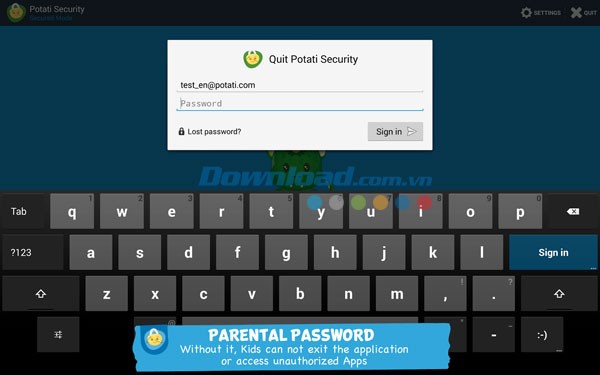 POTATI Security for Android