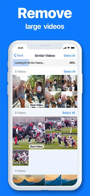 Smart Cleaner hỗ trợ xóa file dung lượng lớn
