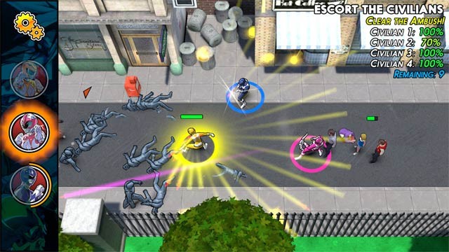 Nhập vai 5 anh em siêu nhân