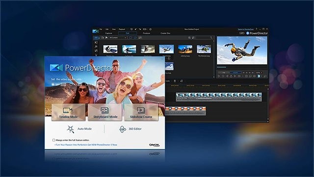 Làm video chuyên nghiệp với PowerDirector 17