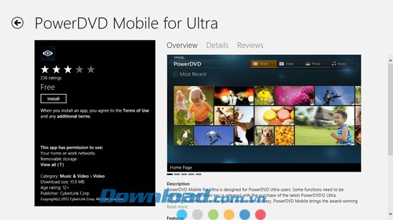 PowerDVD Mobile for Ultra