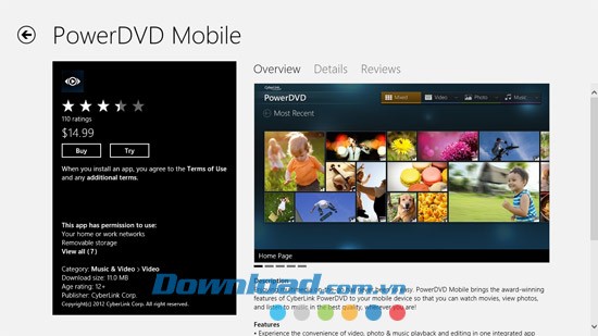 PowerDVD Mobile for Ultra