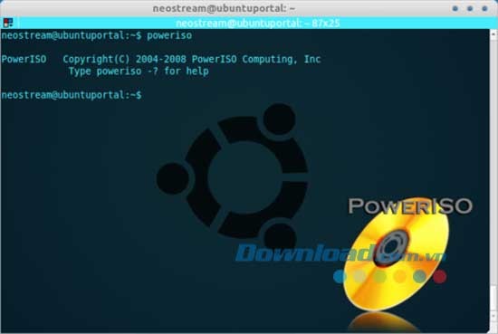 PowerISO cho Linux