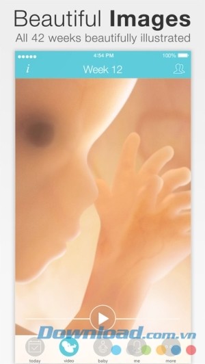 Ứng dụng cho bà bầu Pregnancy + cho iOS