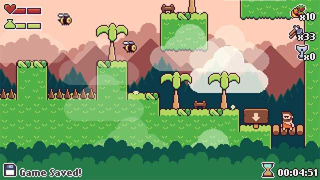 Prehistoric Dude là game phiêu lưu đi cảnh ấn tượng lấy bối cảnh thời kỳ đồ đá