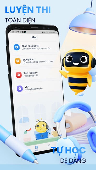 Luyện thi Tiếng Anh toàn diện