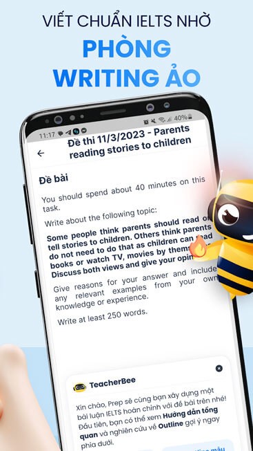 Phòng Writing ảo chuẩn viết IELTS