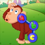 Preschool ABC Zoo Animal Connect the Dot Puzzles - Bé Học Số Đếm, Chữ Cái, Hình Khối