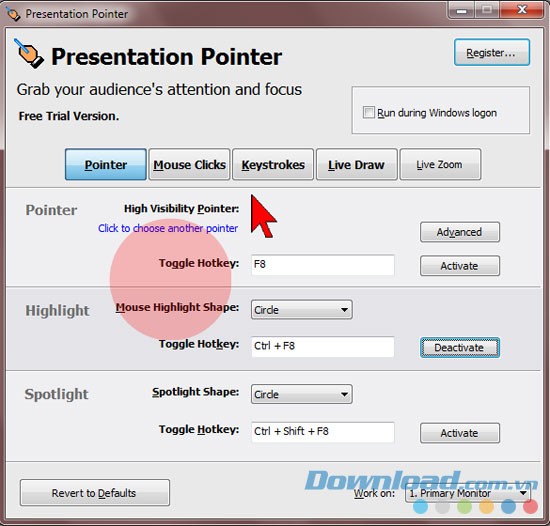 Presentation Pointer