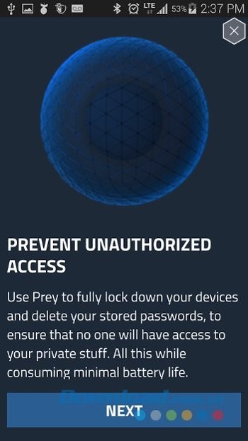 Bảo vệ điện thoại với Prey