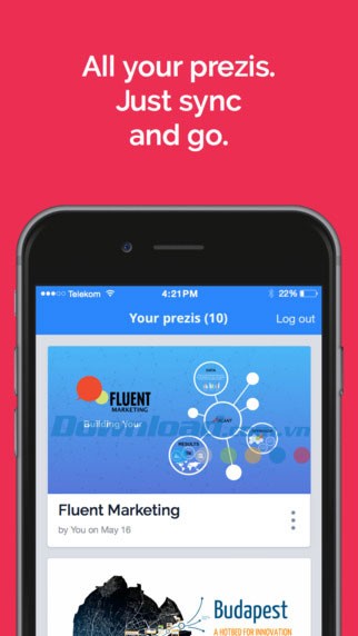 Prezi Viewer cho iOS