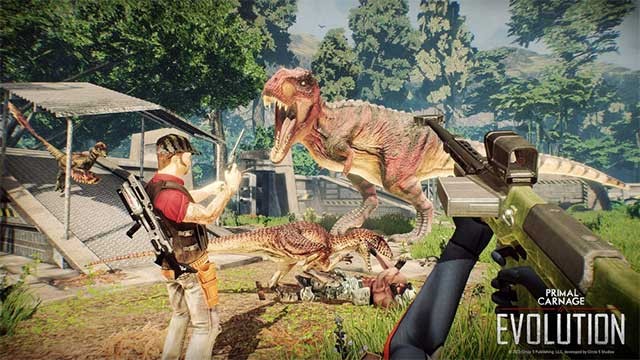 Vào vai một trong 12 loài khủng long hung bạo hoặc trở thành lính đánh thuê