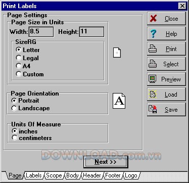 PrimaSoft Label Printer