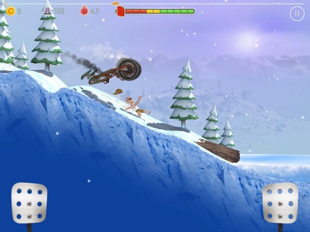 Lái xe của bạn qua các sườn đồi khúc khuỷu trong game Prime Peaks