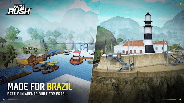 Prime Rush là game sinh tồn bắn súng góc nhìn thứ ba theo mô hình Battle Royale mới hấp dẫn