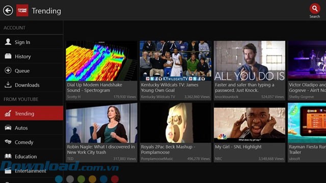 Cập nhật video xu hướng mới