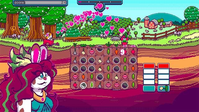 Hình ảnh dễ thương, rực rỡ, đầy màu sắc gợi nhớ đến các trò chơi cổ điển