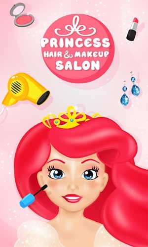 Princess Hair & Makeup Salon là game thời trang và trang điểm dành cho các bạn nữ