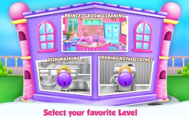 Làm sạch nhiều căn phòng khác nhau