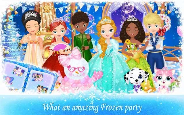 Tận hưởng bữa tiệc băng giá tuyệt vời trong Princess Libby: Frozen Party cho Android