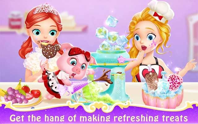 Chế biến những món ăn ngon miệng trong game Princess Libby Restaurant Dash