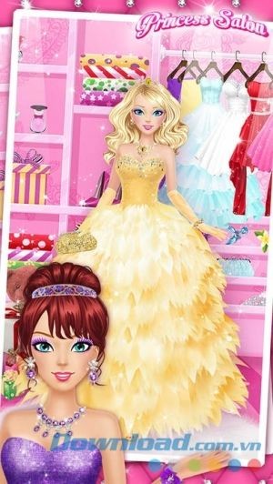 Princess Salon cho iOS mặc đẹp cho công chúa