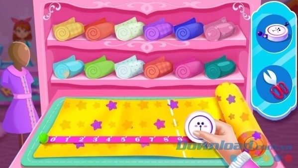 Game thiết kế thời trang hấp dẫn Princess Tailor Shop cho Android