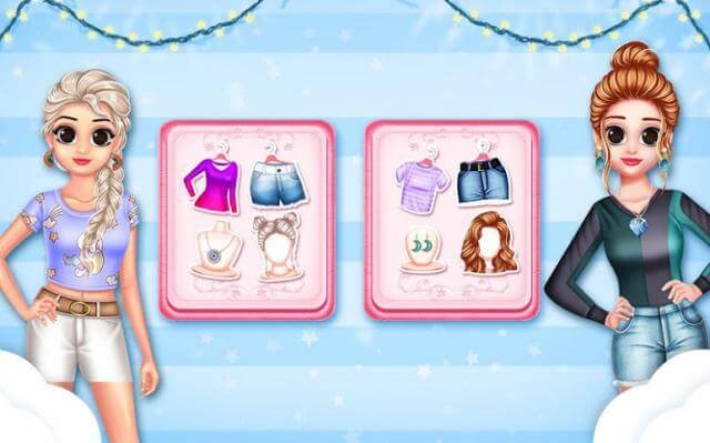 Princess Trendy T-shirt là game thời trang dành cho bạn gái
