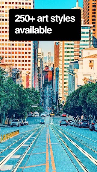 Hơn 250 phong cách hội họa trong Prisma