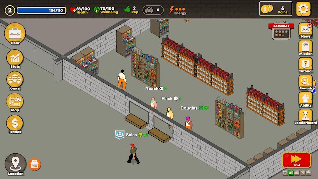 Thiết lập băng đảng của bạn trong tù, thực hiện các giao dịch ngầm